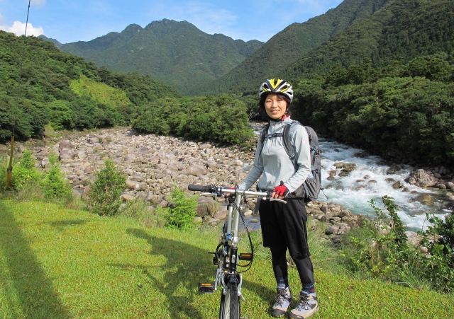屋久島サイクリング画像